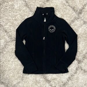 Harley-Davidson Women's Black Fleece Jacket